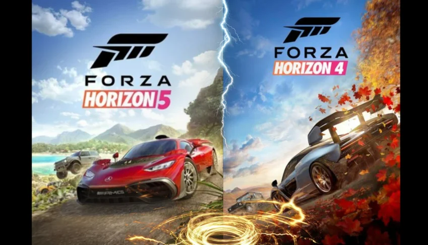 Forza 4 & 5 pague e escolha um, steam offline