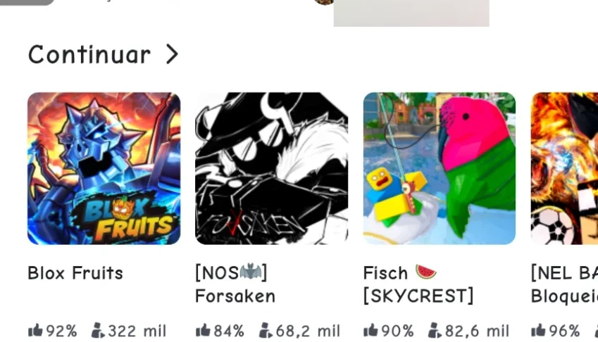 Conta de alguns jogos(Focada no blox fruits)