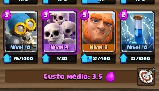 Conta Clash Royale Nivel 10