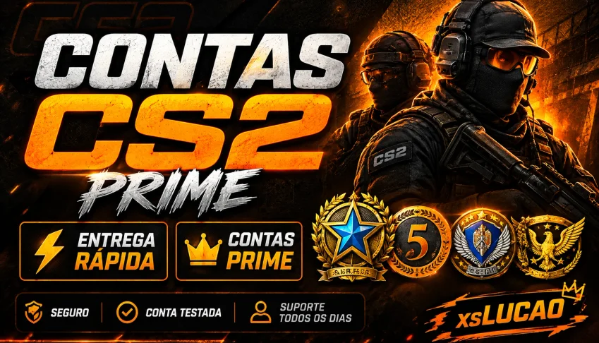 Contas Cs2 Prime | Premier | Medalhas | Prontas Para Jogar