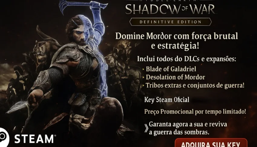 Key Middle-earth: Shadow of War definitive edition