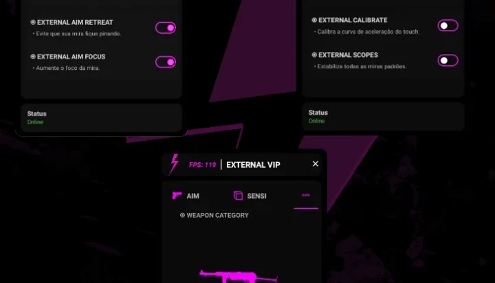 Regedit Mobile - Free Fire - Vitalício - Painel External Vip