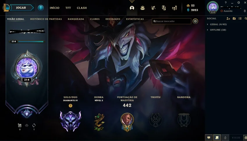Conta League of Legends