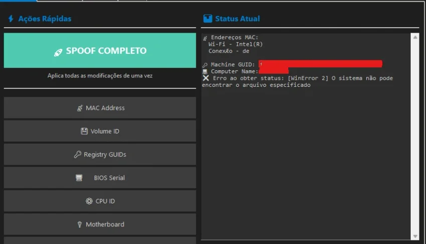 spoofer nivel kernel