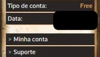Conta do MuDominium Personagem Blade Knight Lv 600
