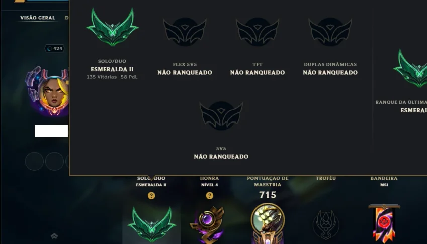 Esmeralda 2 com TODOS os Champs e 214 Skins +3 Prestigios