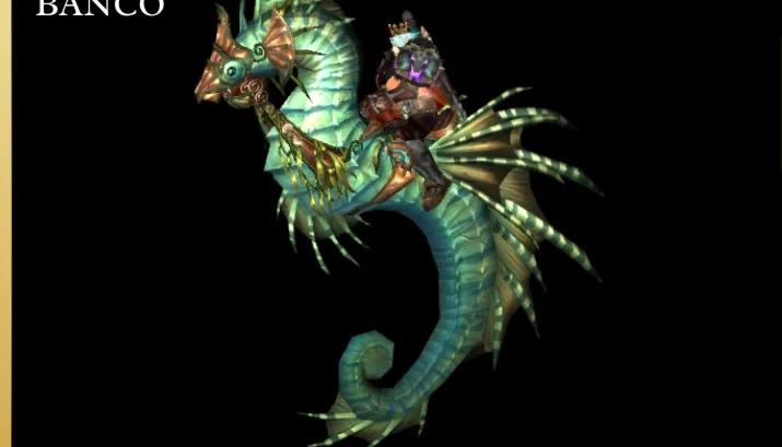 Montaria Wow - Seahorse (Montaria aquática)
