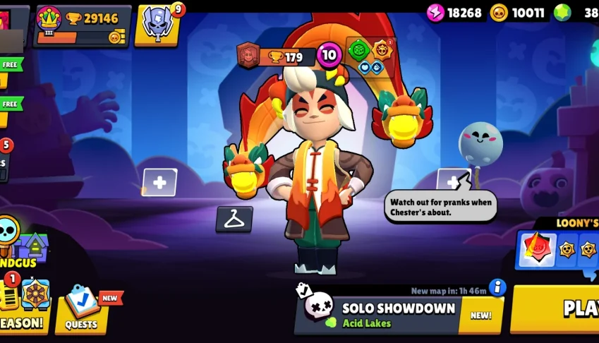 Conta Brawl Stars 29146 Troféus, com skins e hypercargas