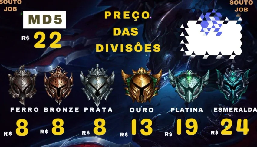 Soutojob - elojob elo job do souto - League Of Legends