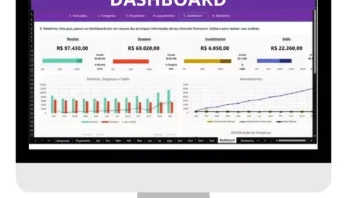 Planilha Controle Financeiro Excel Pessoal Atualizada 2025