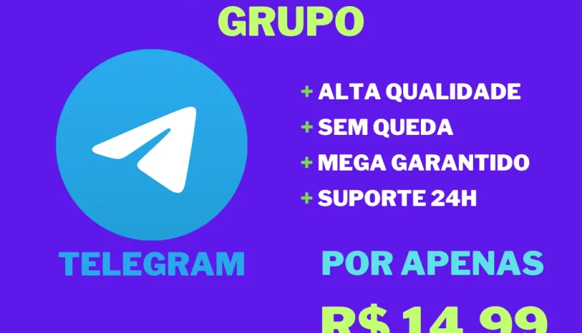 1.000 Membros no Grupo/Canal no Telegram