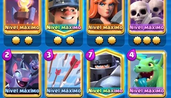 CONTA CLASH ROYALE LV. 13 LÍDER DE CLÃ 2200