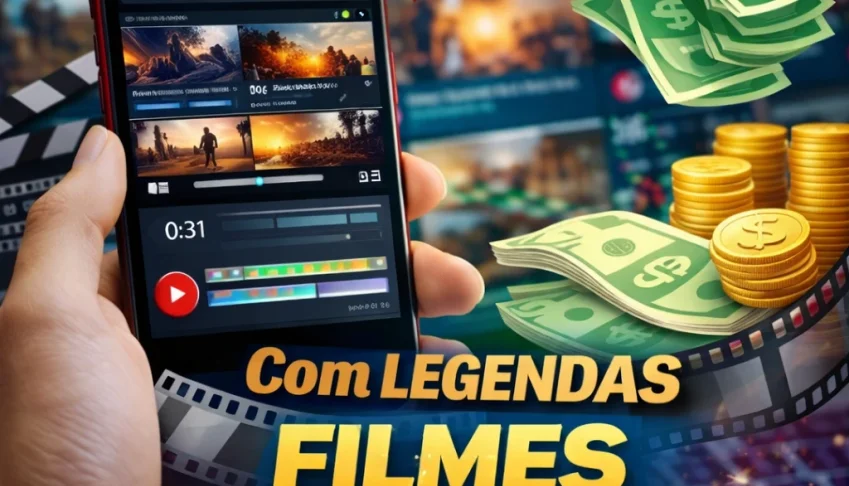 Cortes de filmes e legendas para monetizar