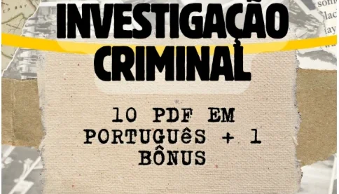 Jogo - Investigação Criminal Famosinho 10 PDF's + Bônus