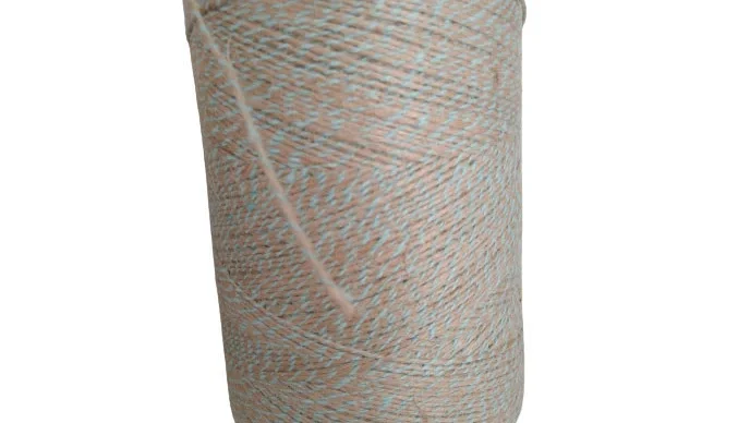 Fio de juta 2005 com Algodão reciclado - verde água