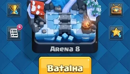 Clash Royale nv 9 com lendária