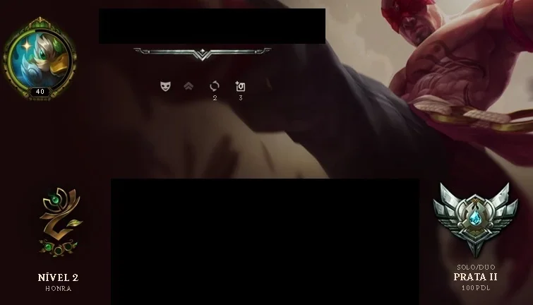 CONTA LEAGUE OF LEGENDS