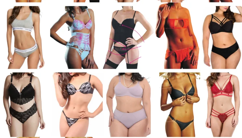 Kit Moldes Lingerie Tamanhos P ao G e Plus Size PDF