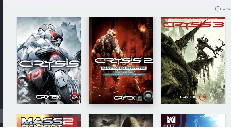 Conta da Origin