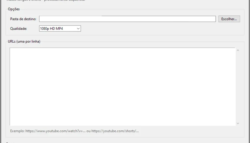 Baixe videos do Youtube na melhor qualidade ou audios