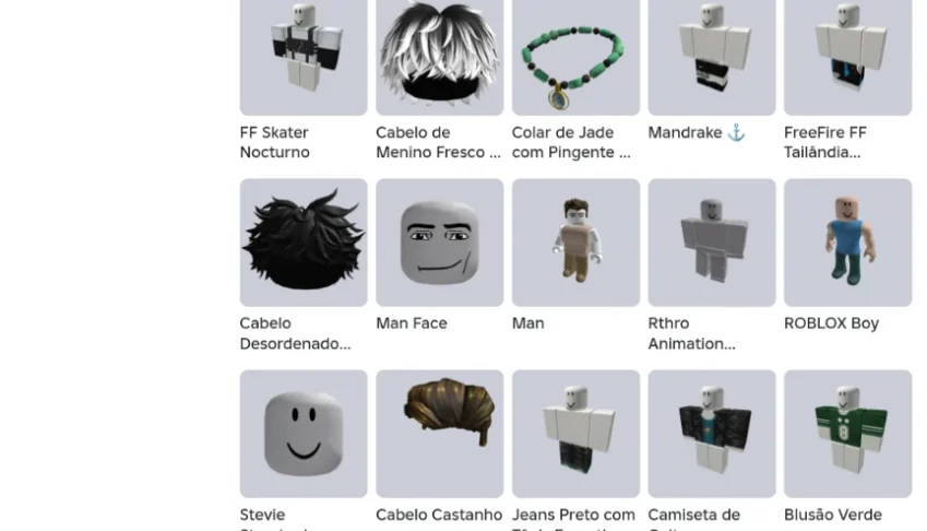 Conta de Roblox rara