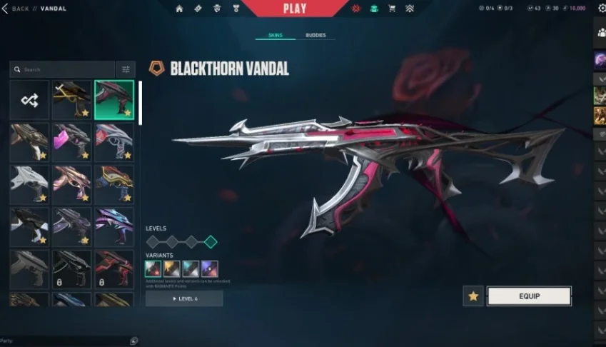 Conta Valorant Ouro 2 | Champions 2023 Vandal | Reaver, gaia