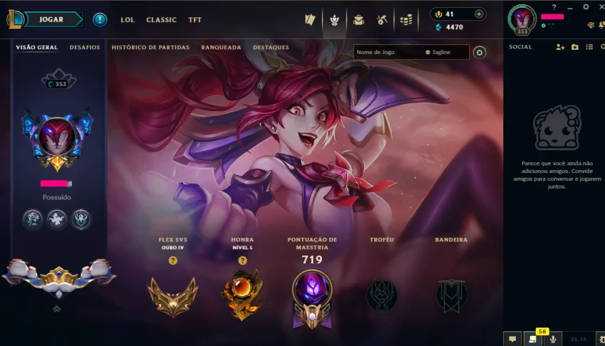 PROMOÇÃO CONTA LOL | 283 SKINS | SEASON 2011 | 100% SEGURA