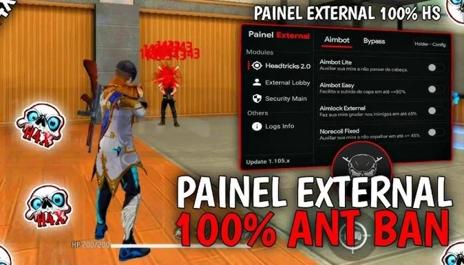 Xit Hs Ant Black - Xit Profissional Para Free Fire
