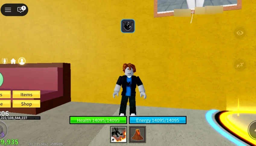 Blox Fruits Level 2306 + Dragon Talon + Magma Equipada