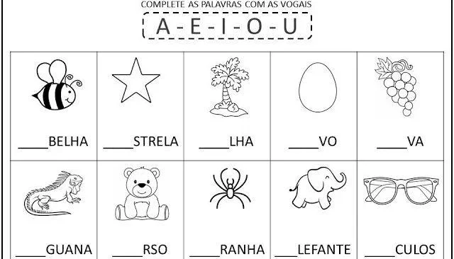 📚 Apostilas de Alfabetização e Letramento Infantil 📚
