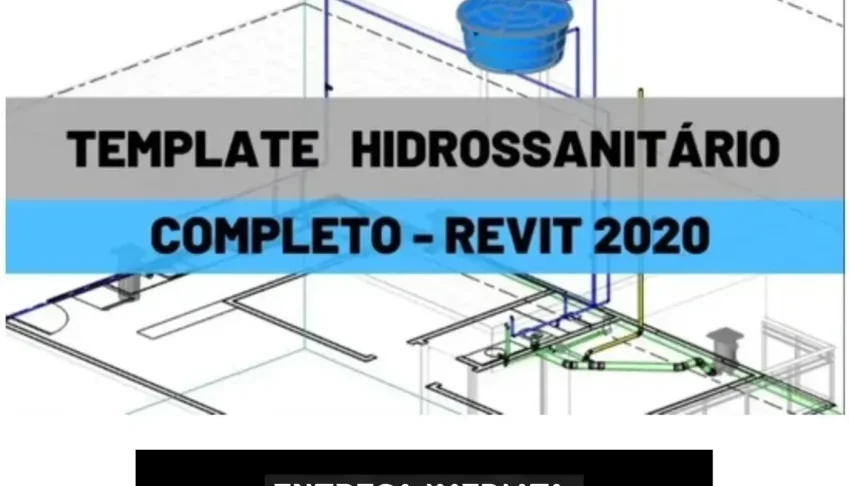 Template Revit Hidrossanitário + Pacote De 20.000 Familias