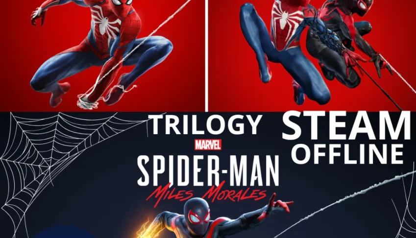 Spiderman Franchise/Trilogy Pc Offline Steam