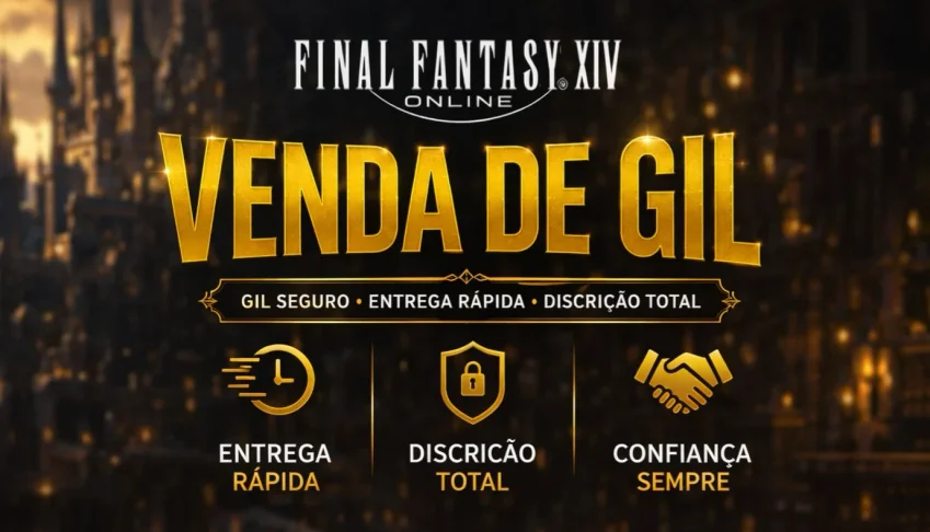 Gil Final Fantasy Xiv [Leve+ Pague-] - Todos os Servidores