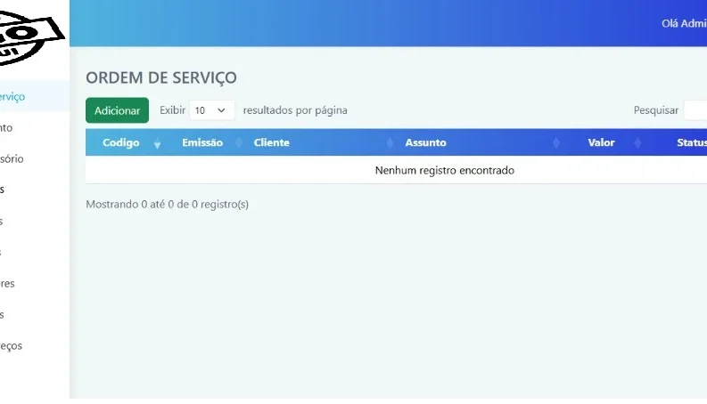 Vendo Portal para Ordens de atendimento