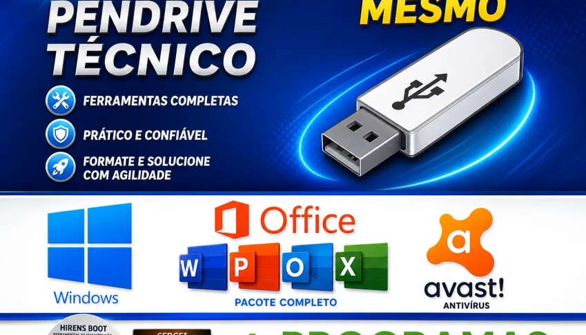 Pendrive Técnico + Programas [Pack] entrega automática