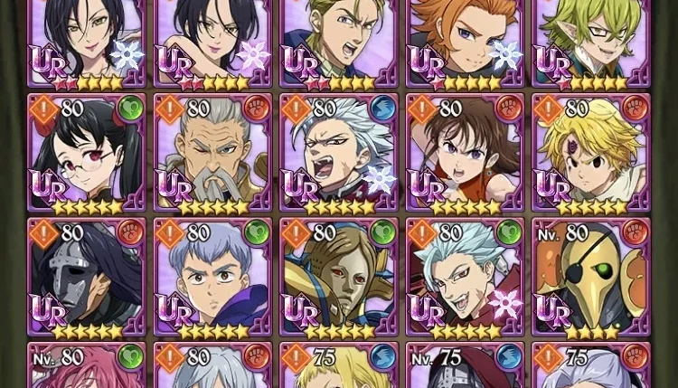 Conta Nanatsu no Taizai/ The seven deadly sins grand cross