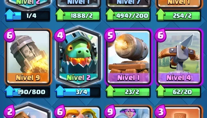 Conta Clash Royale LV12 Lendárias