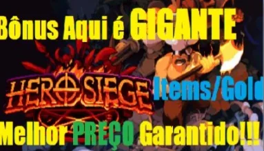 Hero Siege Season 10 Gold R$ 9 = 1 milhão