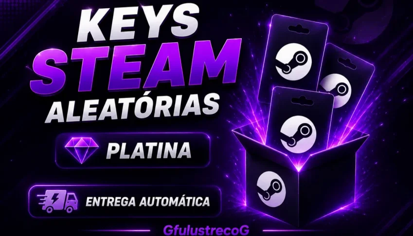 Steam Key Aleatória Tipo Platina  ( Entrega Automática)