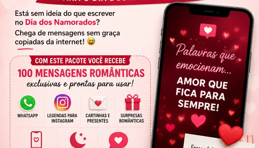 💘 100 Mensagens Românticas Para O Dia Dos Namorados 💘