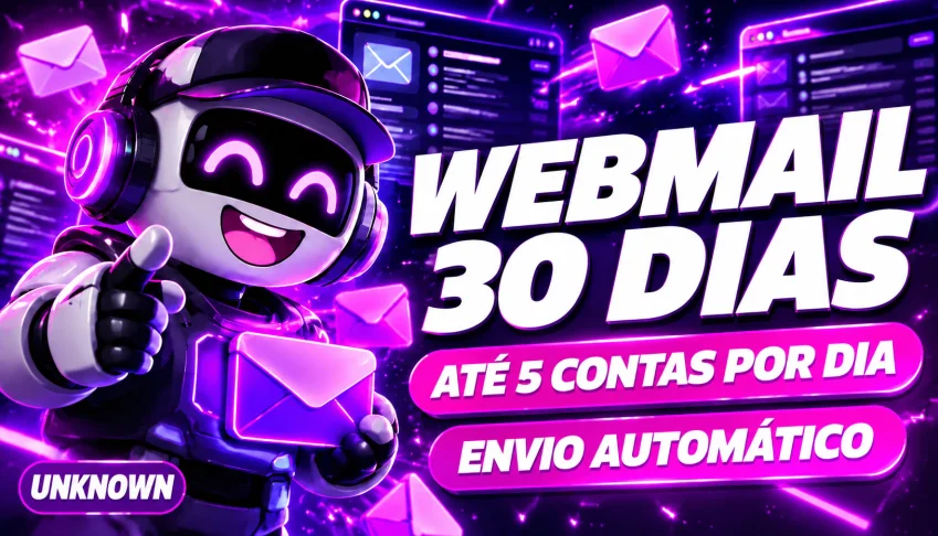 ⚡ Contas De E-Mail Webmail [Recebe Código/Steam/Jogos]