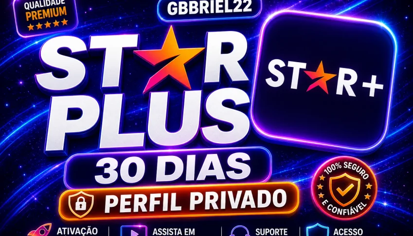 Star Plus Privada Com Pin - 30 Dias! - Entrega Automatica.