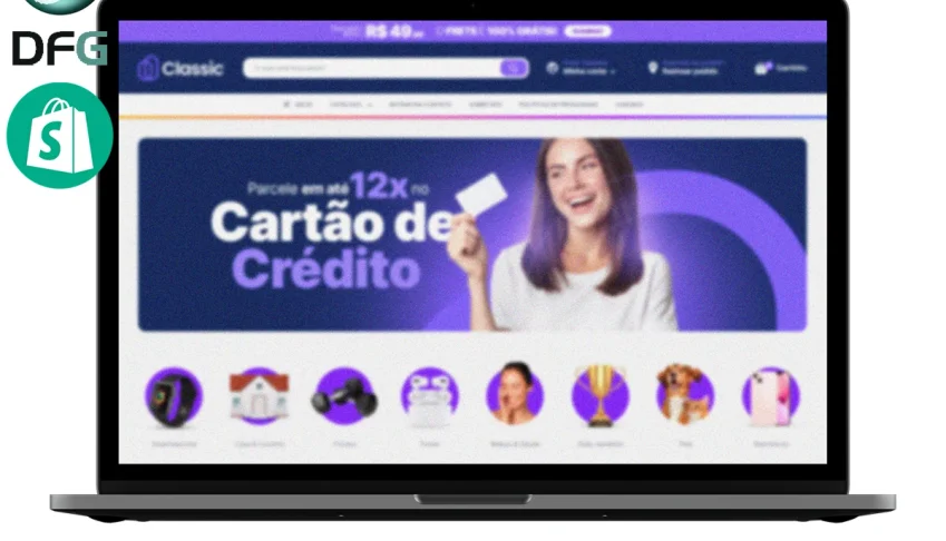 Tema Dropmeta Classic Shopify Atualizado + Chave de Ativação