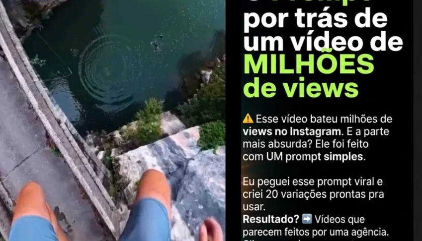 O Prompt por trás de um vídeo de MILHÕES de views