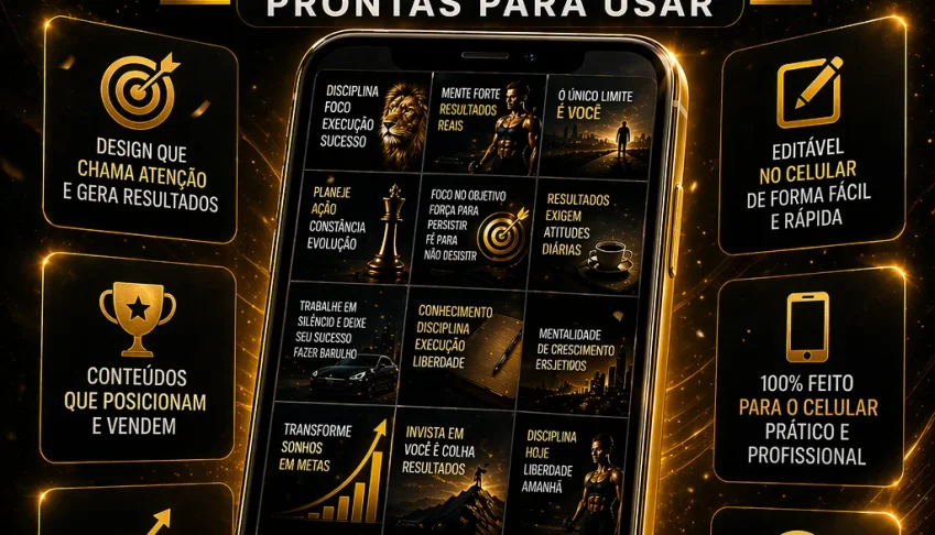 +12.000 Mil Artes Profissionais Prontas Editáveis
