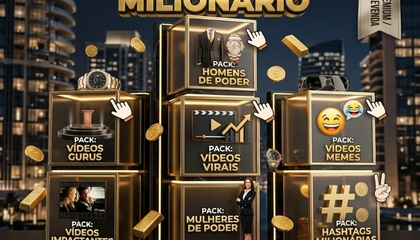 Pack Cortes De Vídeos Virais Milionário