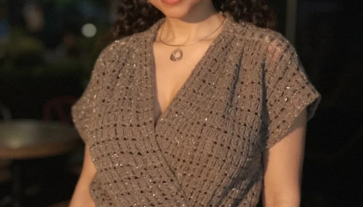 Blusa Rio de crochê