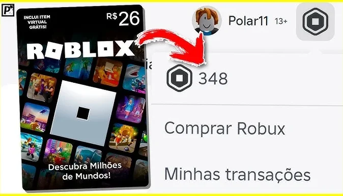 Robux Fácil - MÉTODO (PC e Celular) - Entrega IMEDIATA