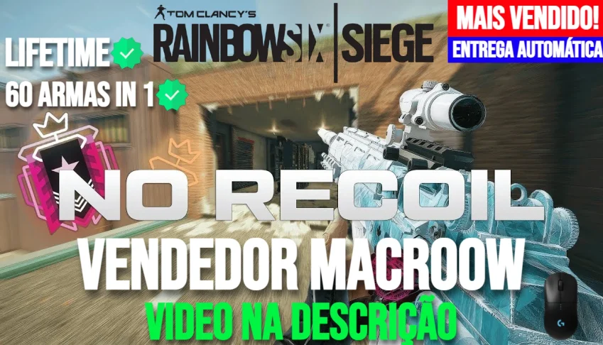 MACRO - R6 Tom Clancy's Rainbow Six -  MOUSES LOGITECH