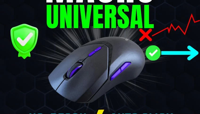 🎯 Macro Universal Mouse e Teclado 2026: No-Recoil + Auto Cl